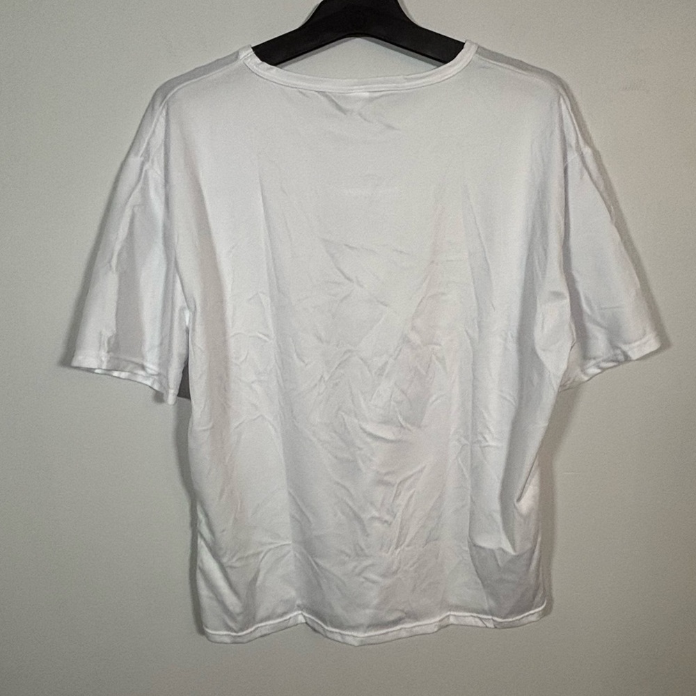 Paris Graphic Tee La Ville Lumière France White Short Sleeve Shirt L - Picture 4 of 8